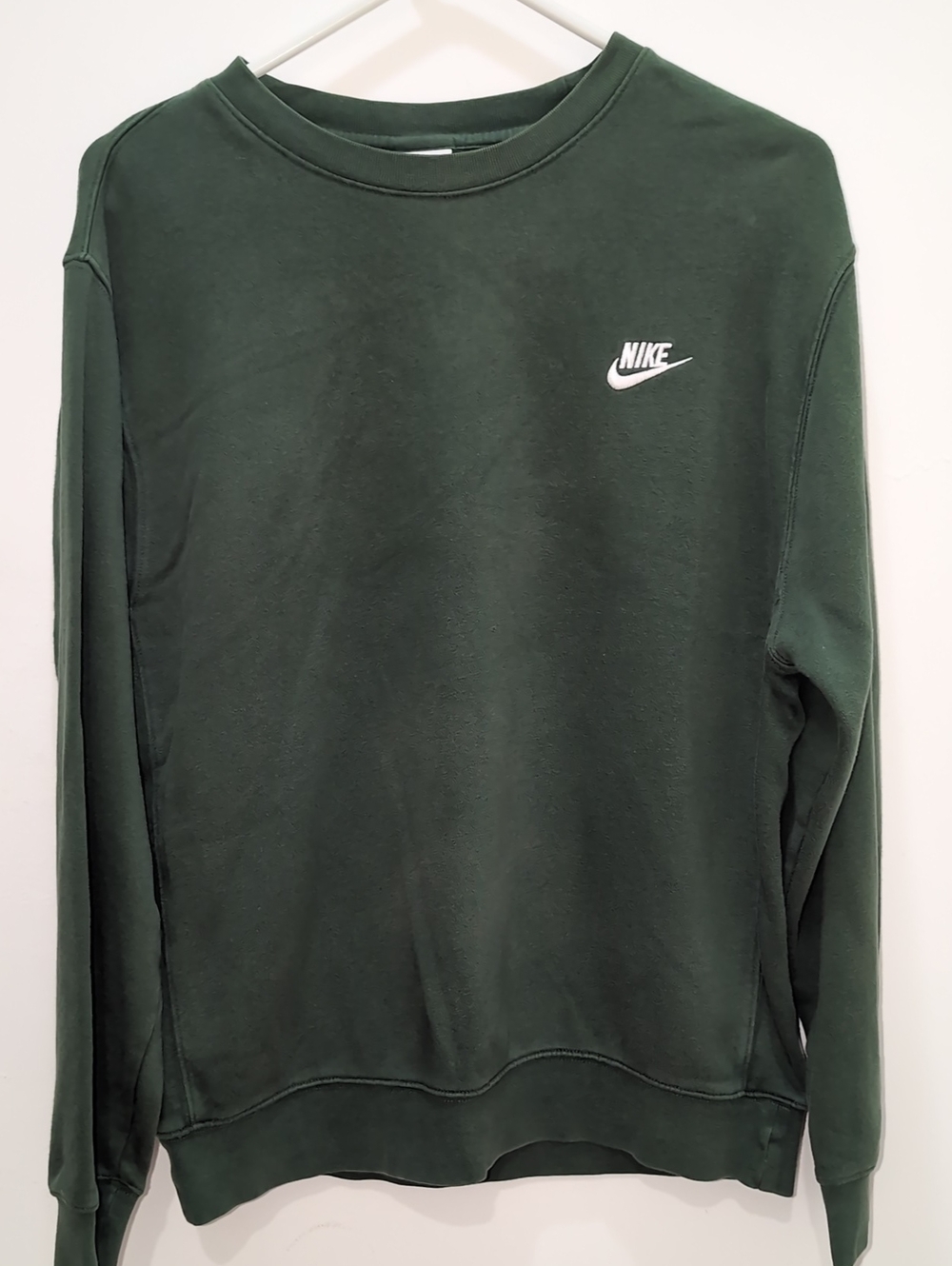 Nike Men's Green Crewneck Sweatshirt L